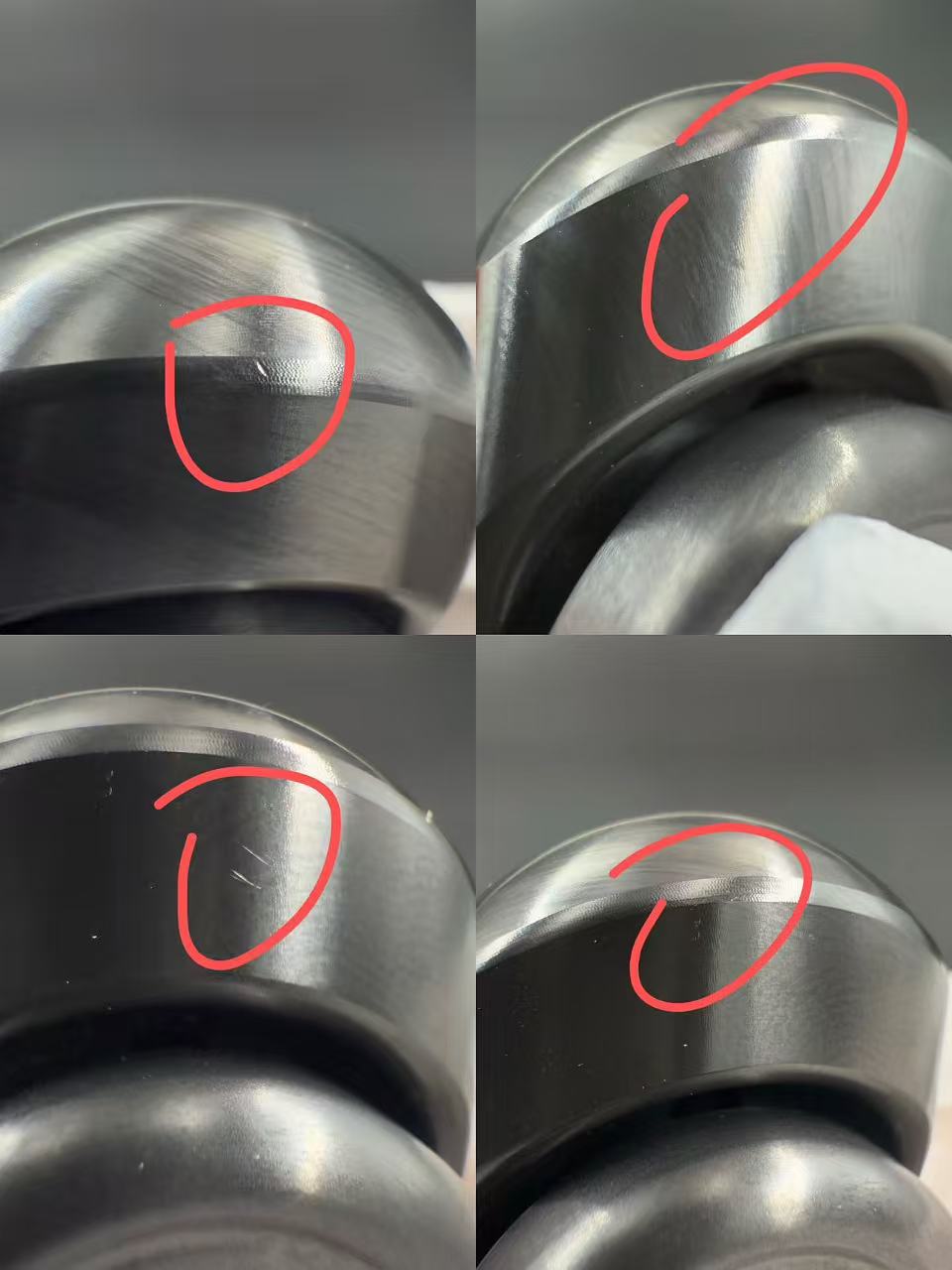 Origin Point Zirconium Color-Anodized Machine Finished