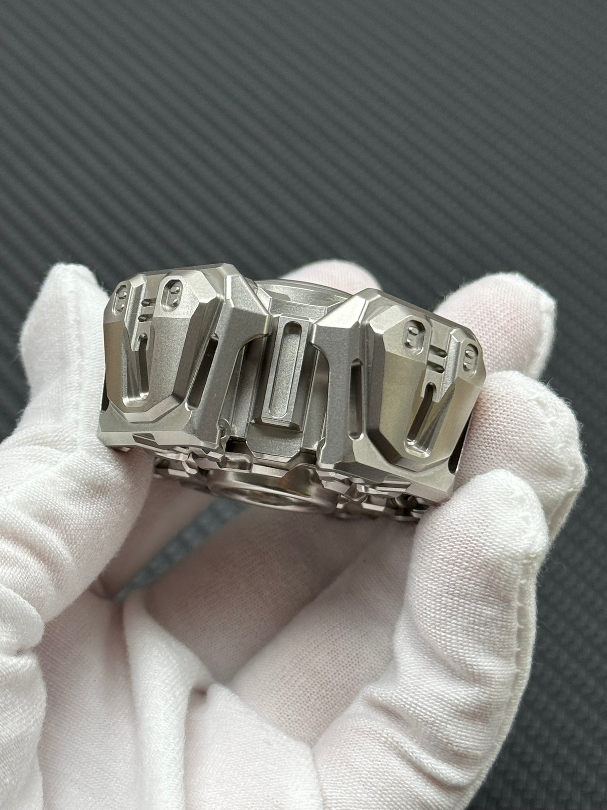 Ancient Iron Shell Opening Stainless Steel Polished