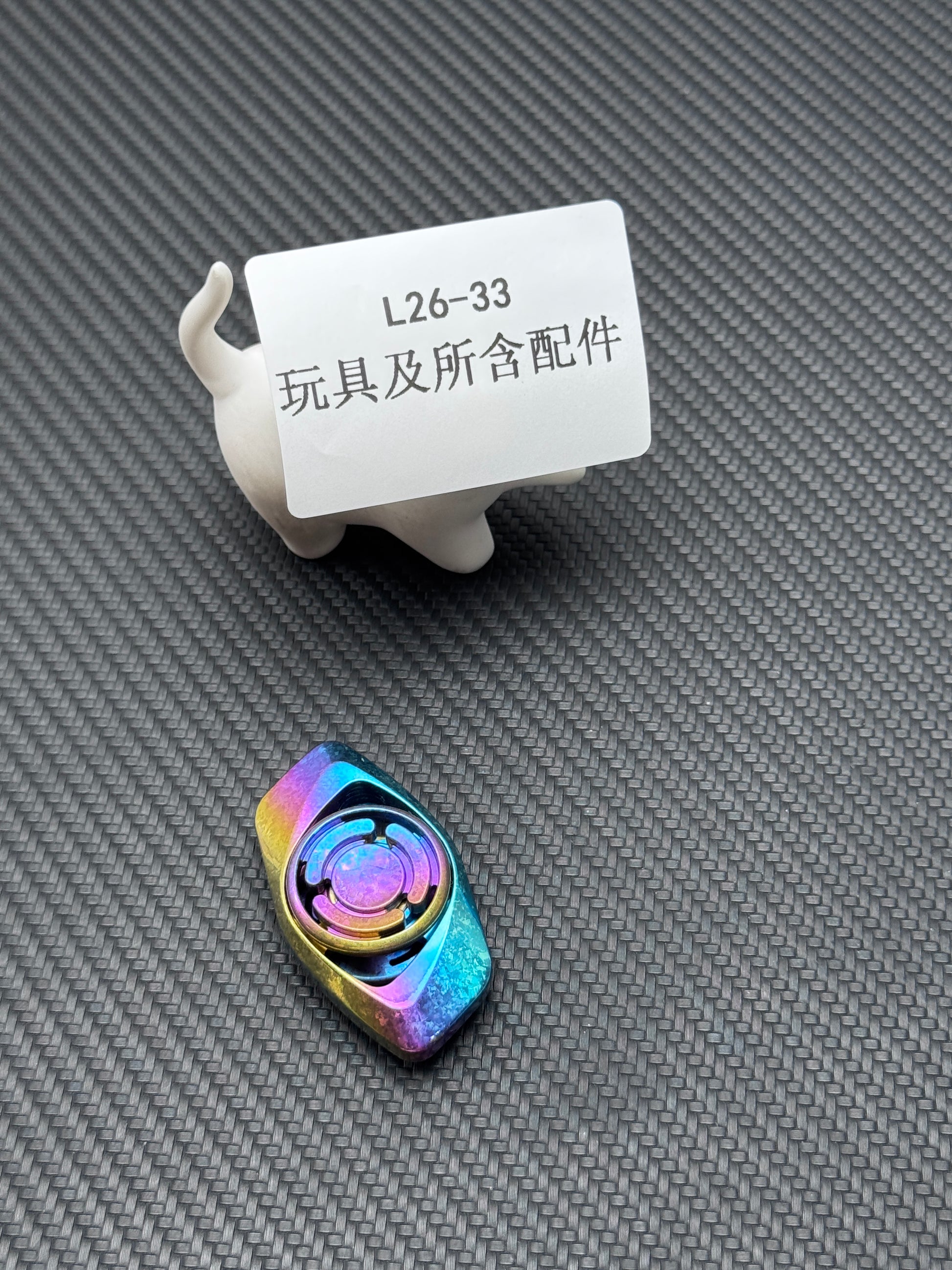 Snake Lock Accessories Bearing Cap Crystallized Titanium
