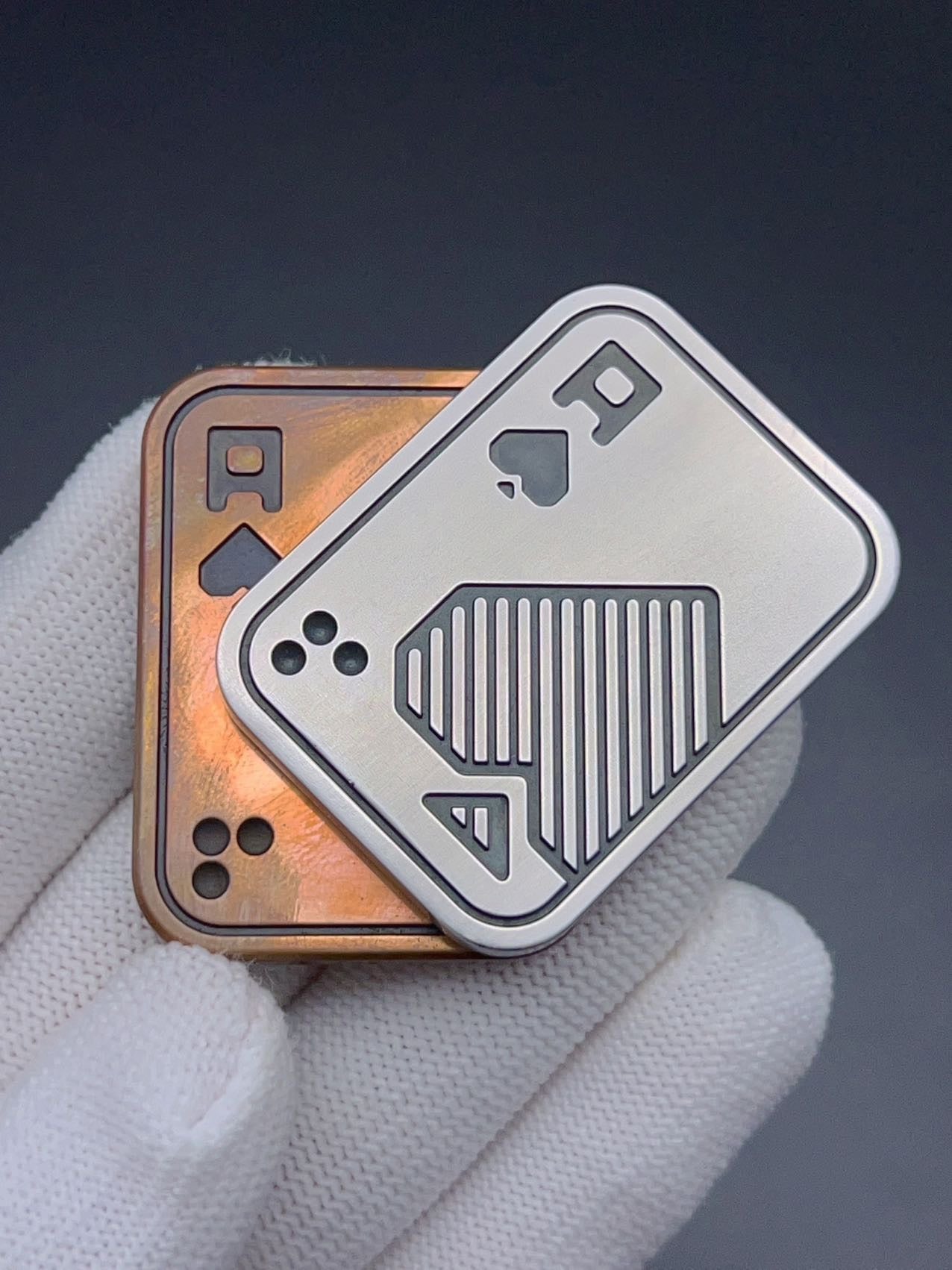 Poker Shuffle Copper Stainless Steel