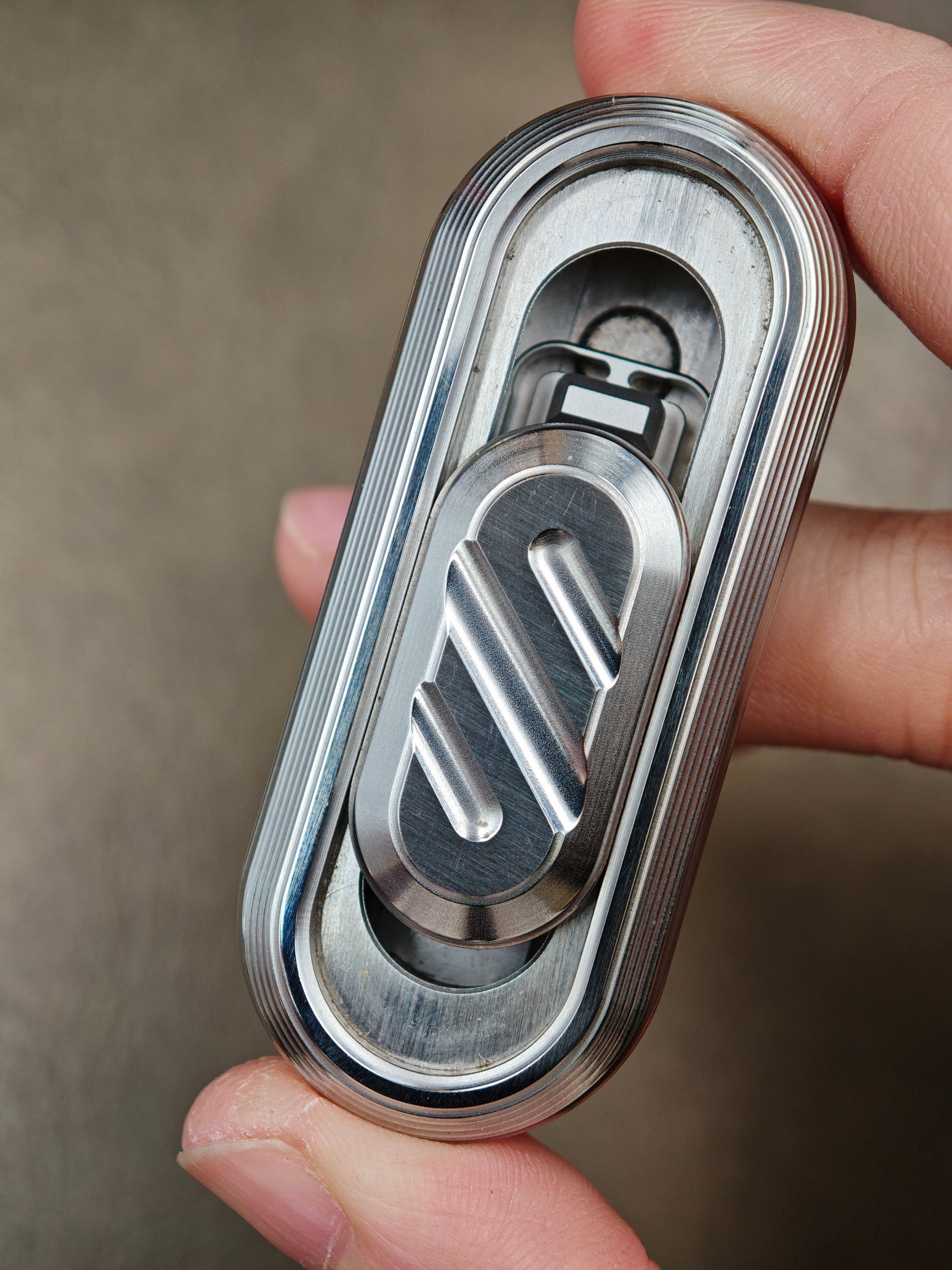 Popping Stainless Steel