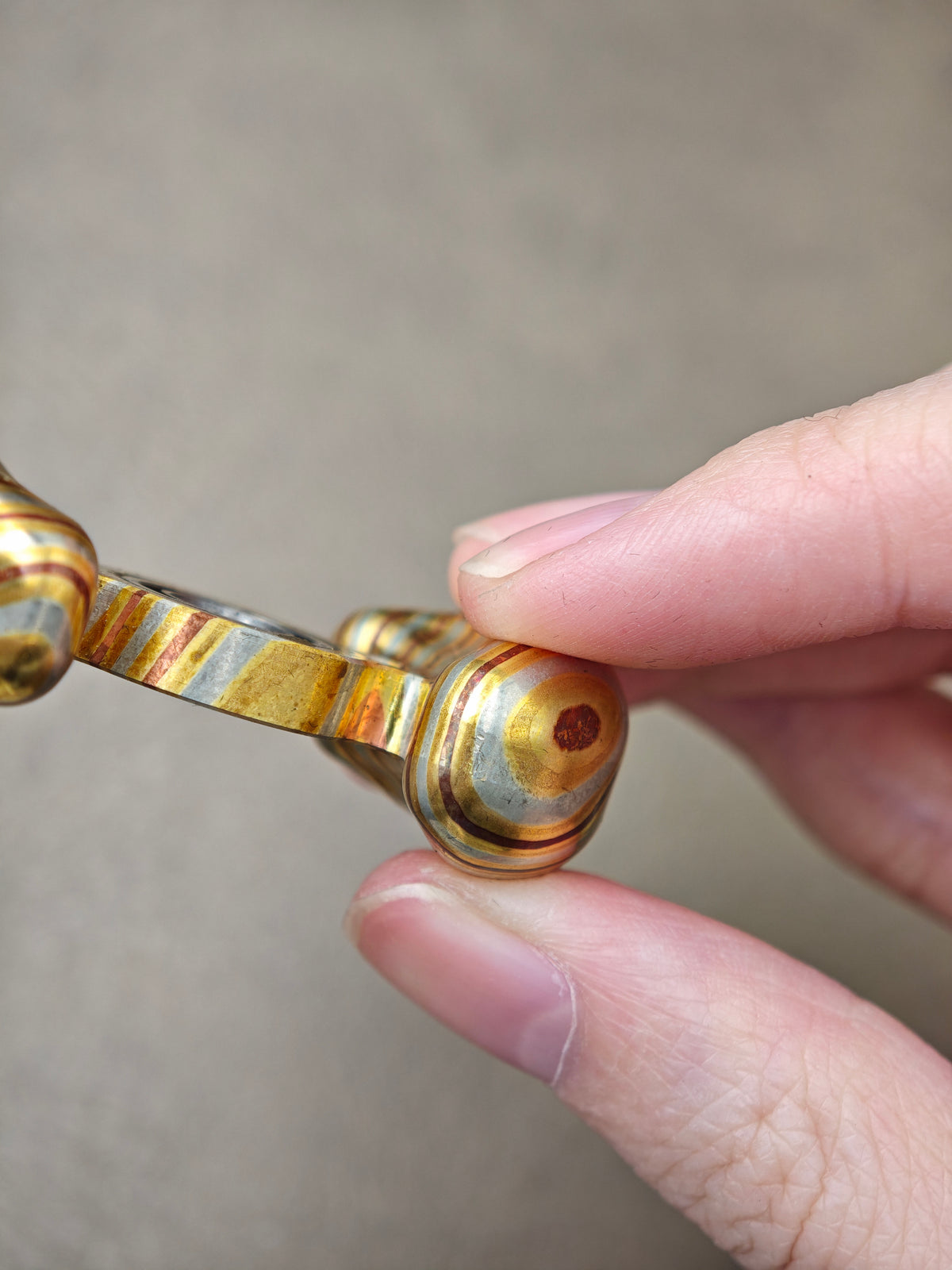 Edan Copper Mokume