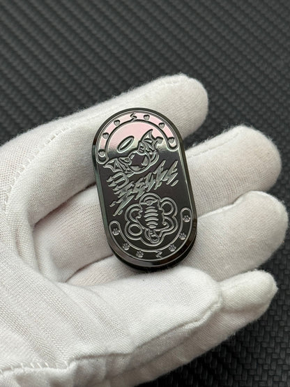 PK Mini Zirconium Polished Oil Slick