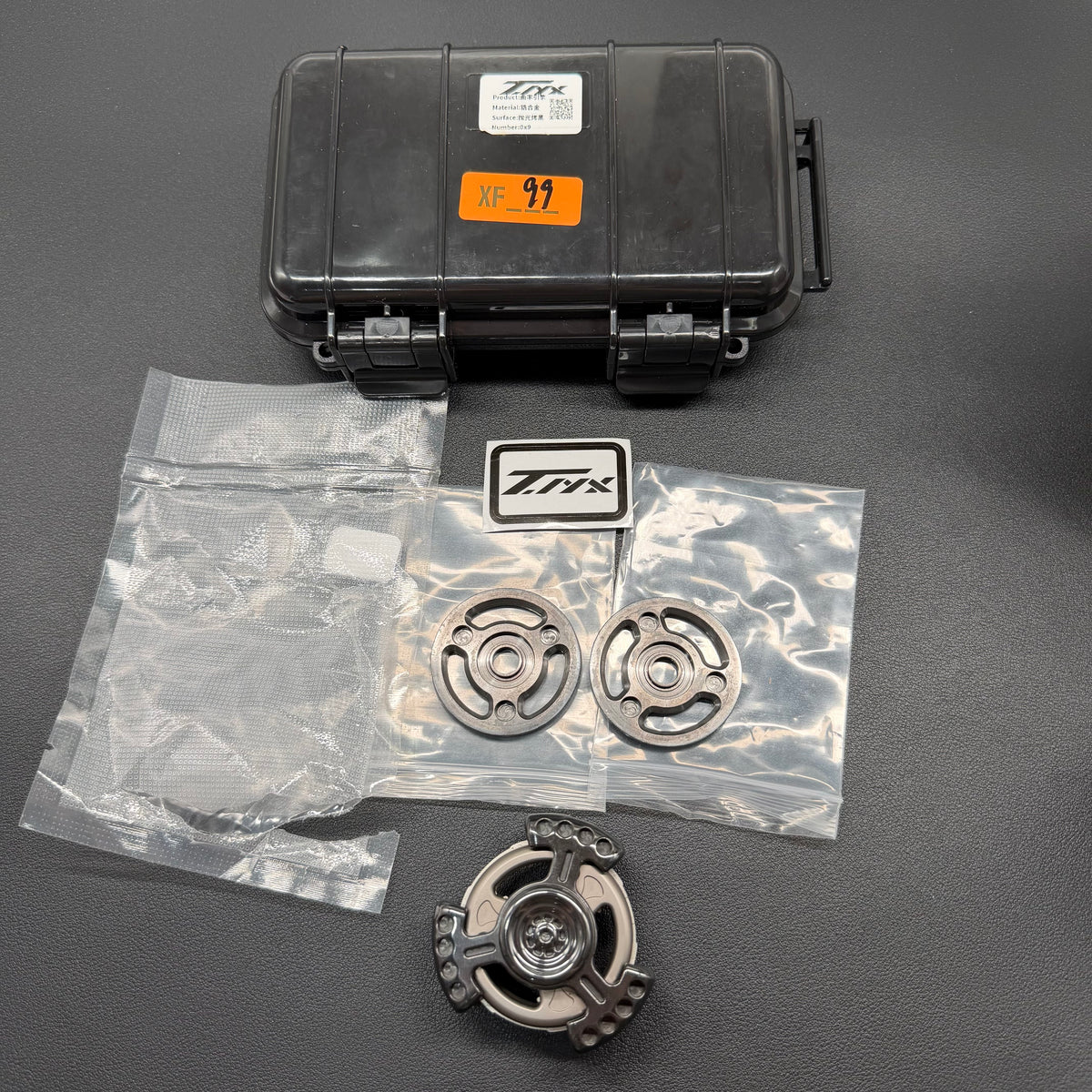 Warp Drive Zirconium Polished