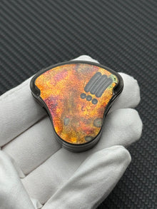 Balled Shell Stainless Steel Stonewashed Resin-Sealed
