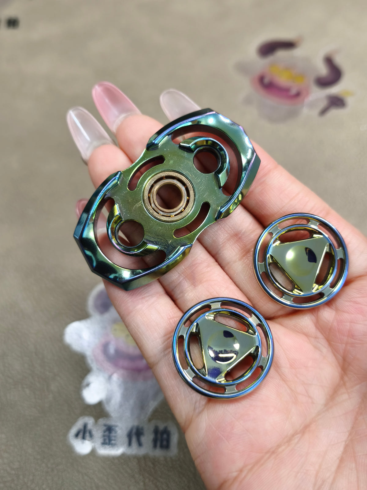 Star Gate Tungsten Color-Anodized