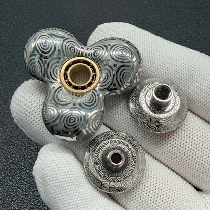 Cell Mini Damasteel Etched