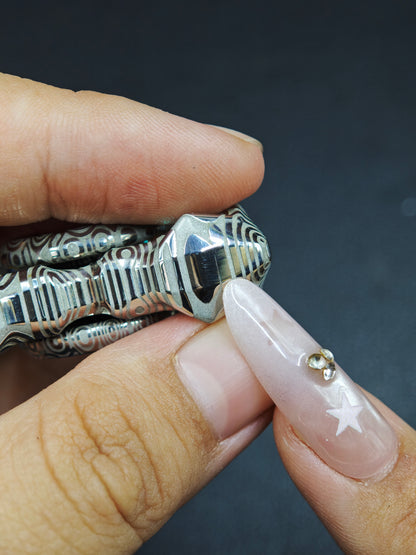 Thorns And Fog Damasteel