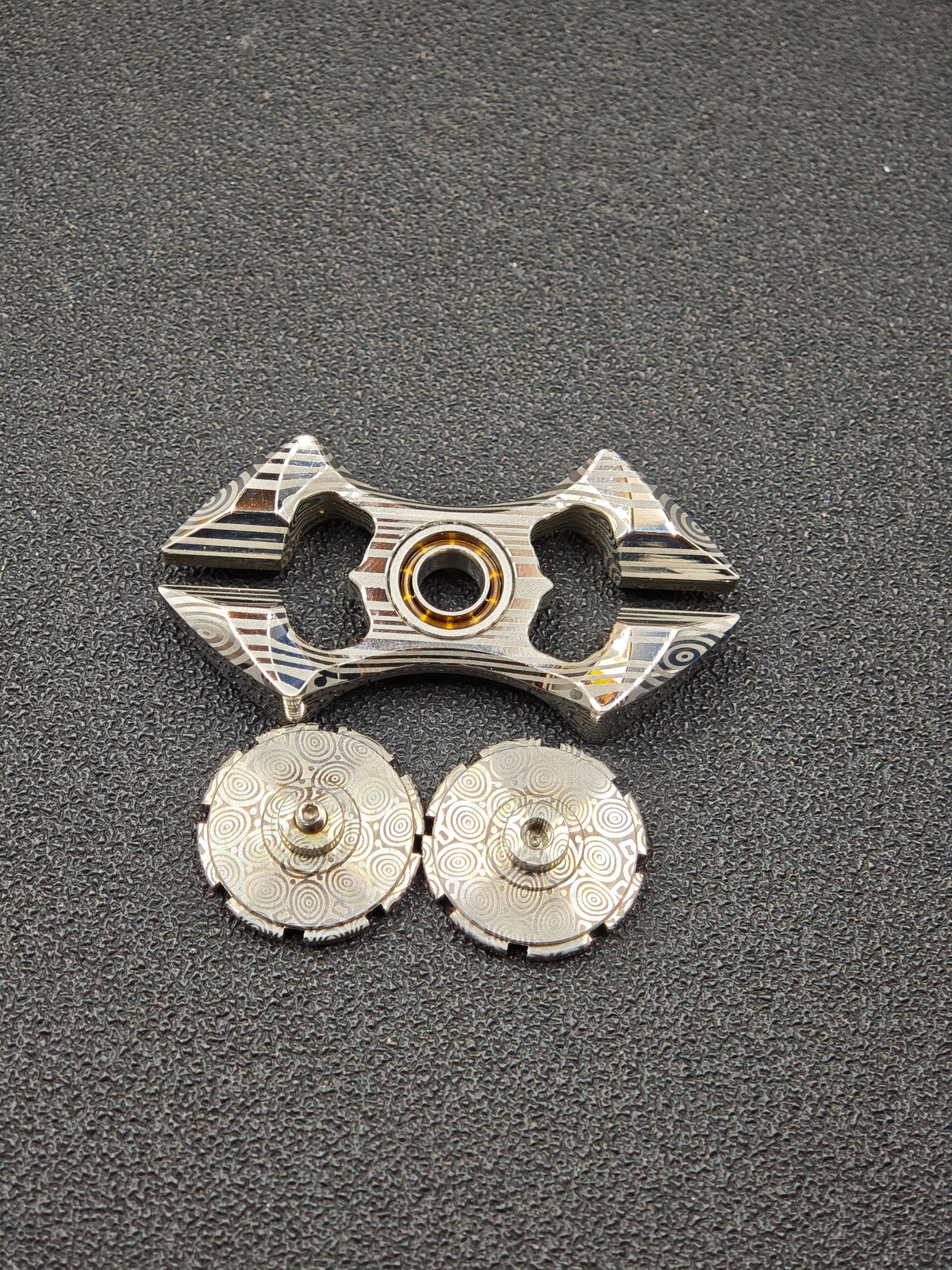 Scorpio Bearing Cap Damasteel