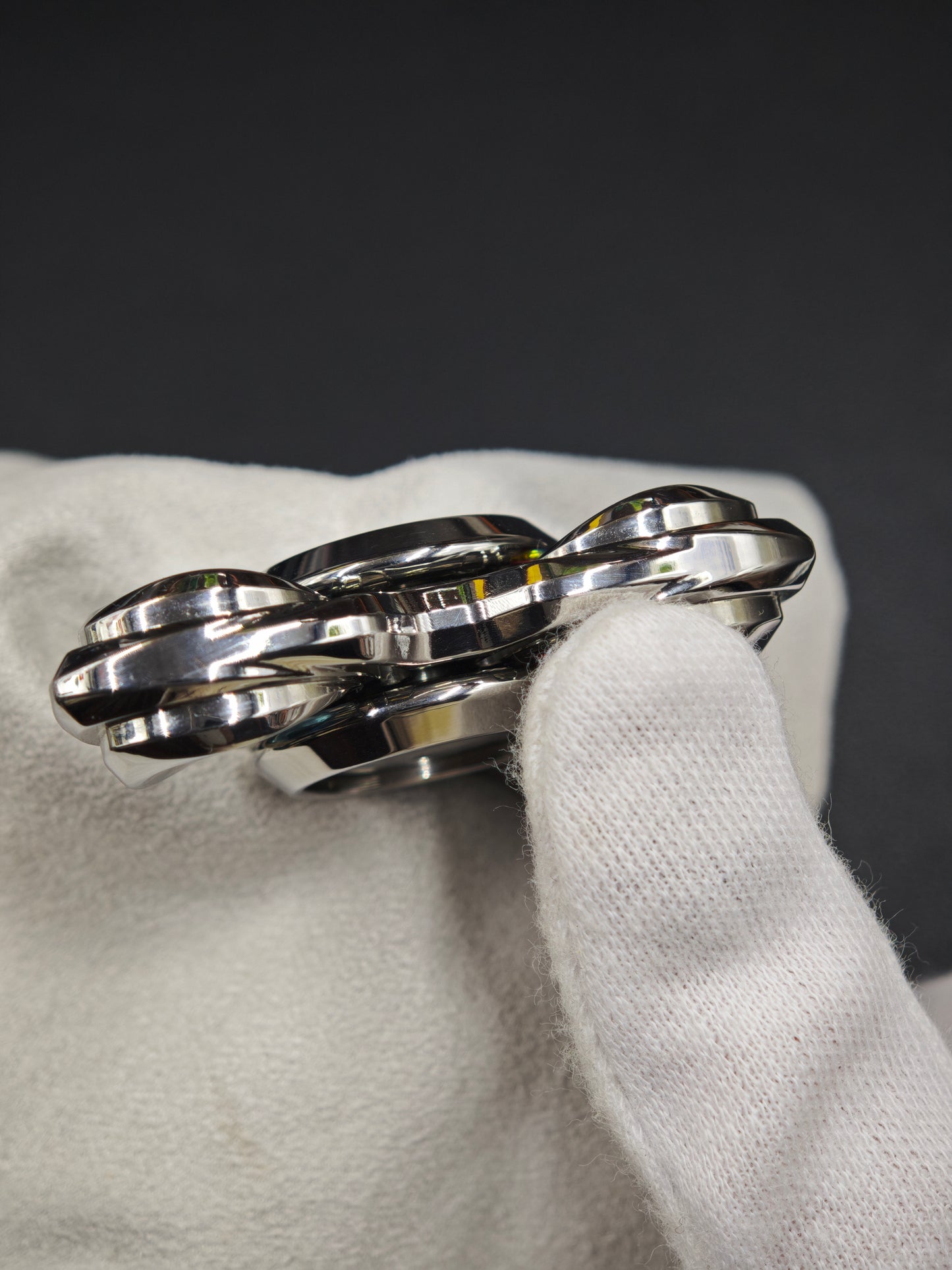 Twin Plume Stainless Steel Polished