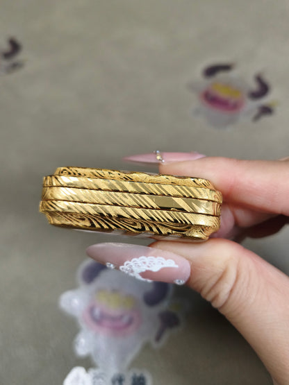 Lucky Candy Damasteel Resin-Sealed