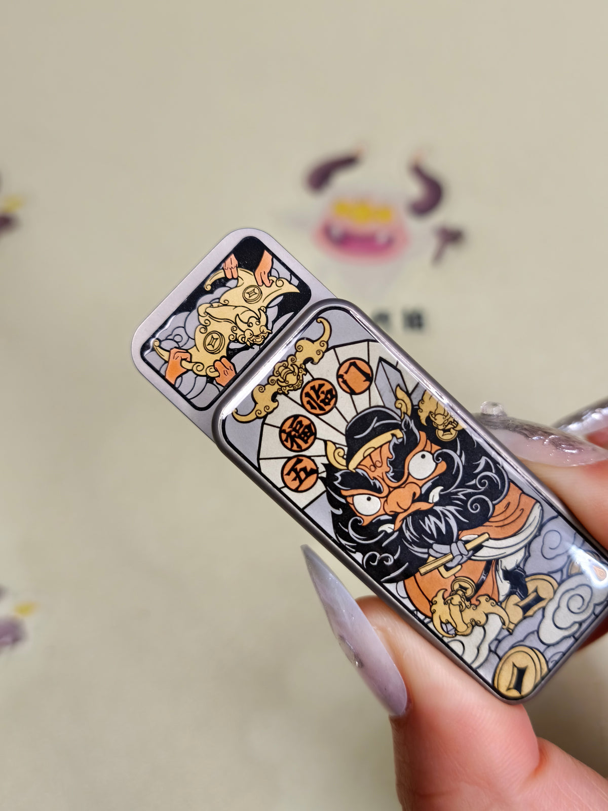 Zhong Kui Paperweight Titanium