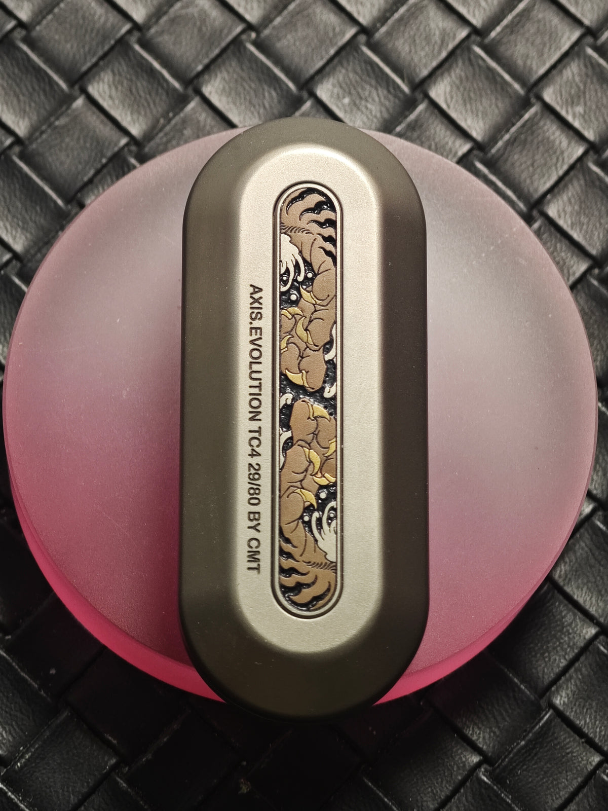 Axis Stainless Steel Engraved