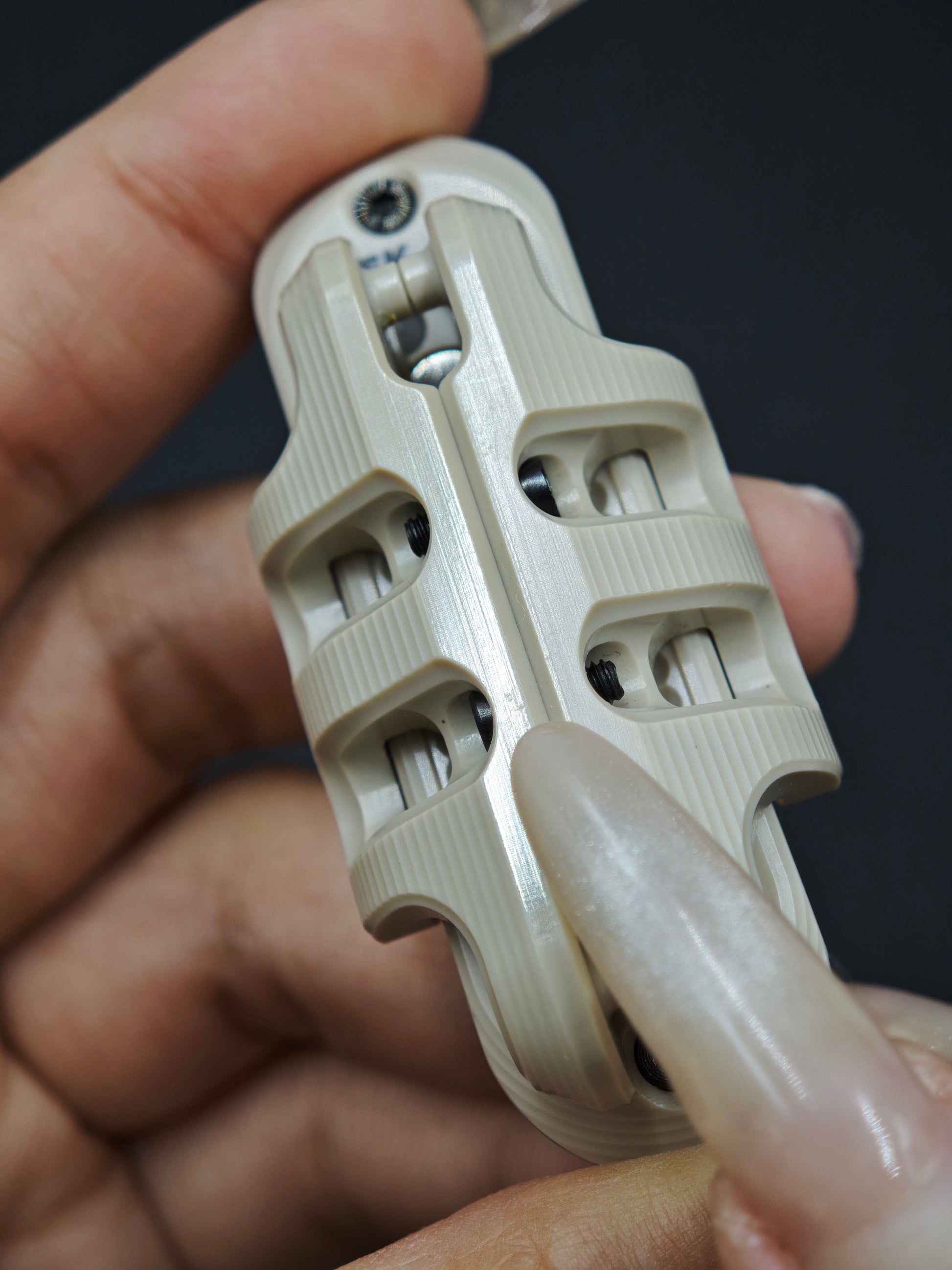 Exoskeleton Precision Machined Magnetic-Mechanical PEEK
