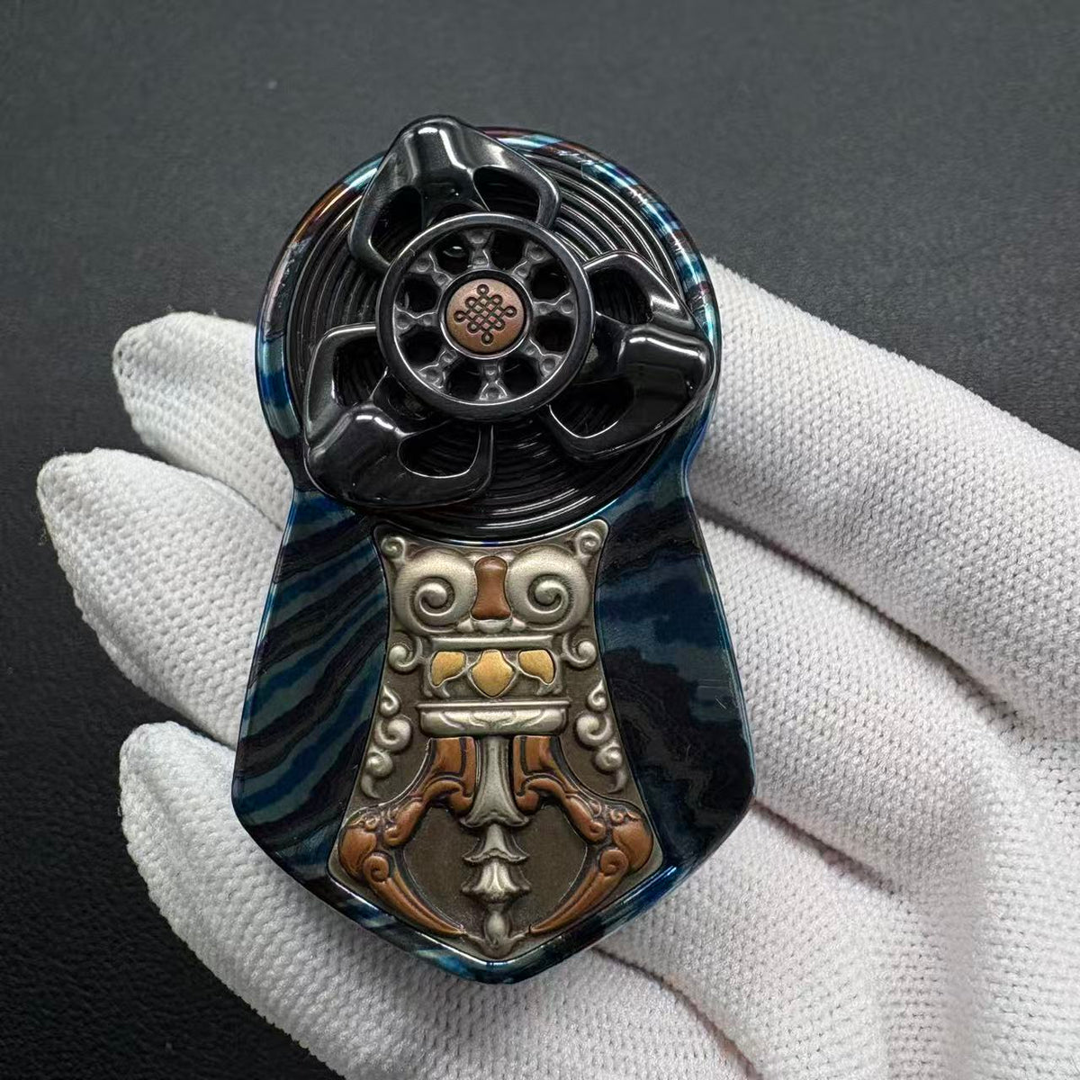 Demon Subduing Toga Tangcao Pattern Zircuti