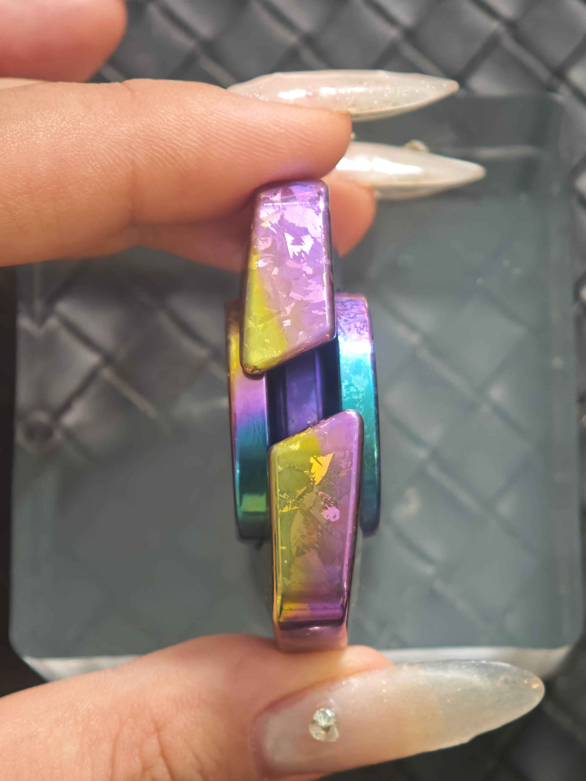 Premium Exquisite Cloud Crystallized Titanium