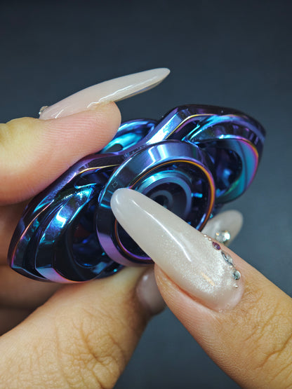 Feather Spirit Two Blade Zirconium