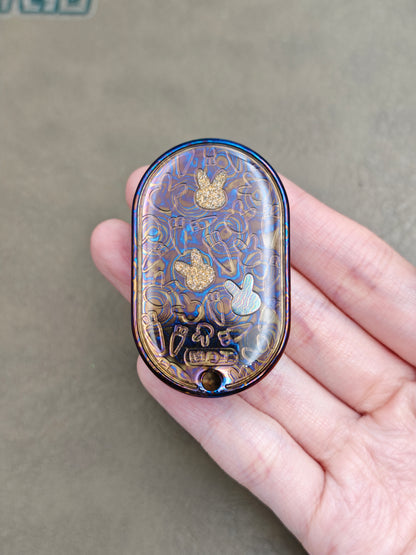Grumpy Rabbit Rhythm Mokuti Resin-Sealed