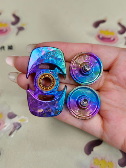 Premium Exquisite Cloud Crystallized Titanium