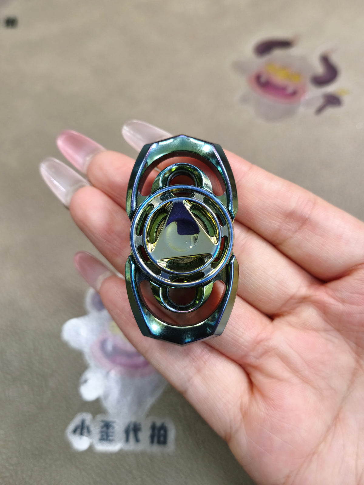 Star Gate Tungsten Color-Anodized