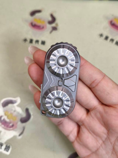 Owl Stainless Steel Blasted