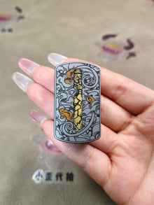 Root Three Titanium Blasted Engraved