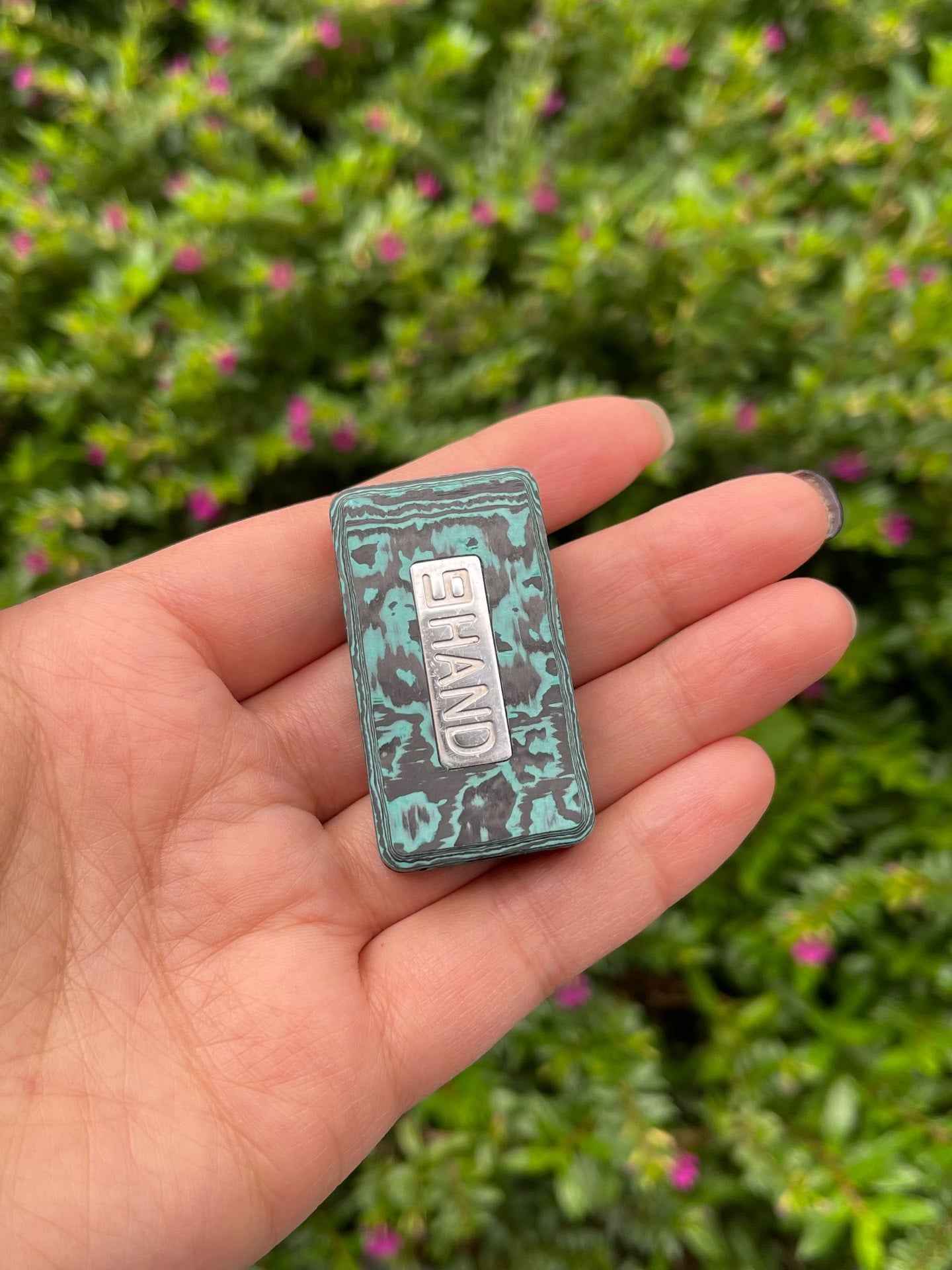 Ding Ding Carbon Damascus