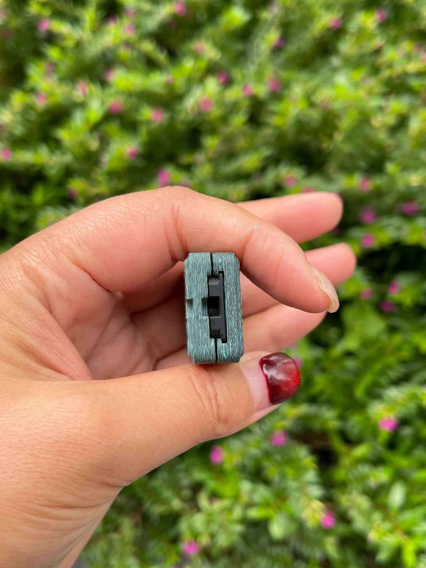 Ding Ding Carbon Damascus