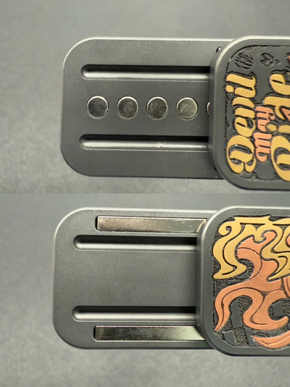 Ghost Rider Zirconium Engraved
