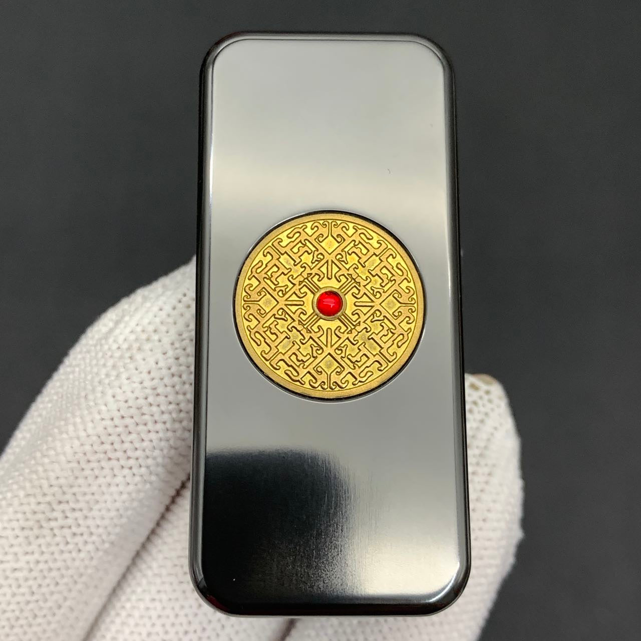Brocade & Azure Paperweight Zirconium