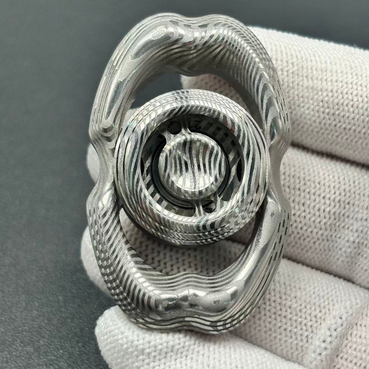 Obsidian Crystalized Damasteel