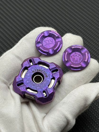 Spinner Crystallized Titanium