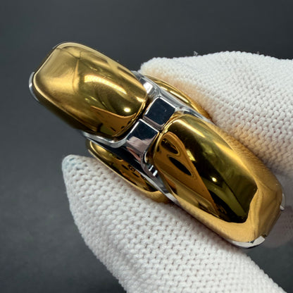 Fat Egg Stainless Steel Gold Plated