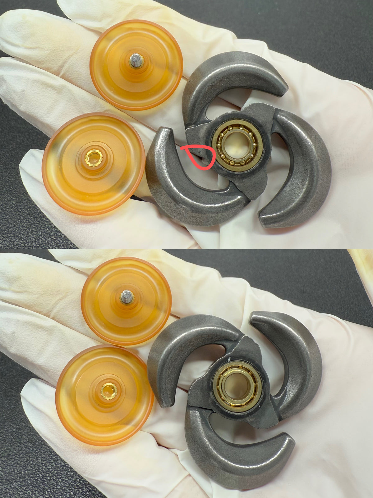 Fresh Banana Bearing Cap Stainless Steel