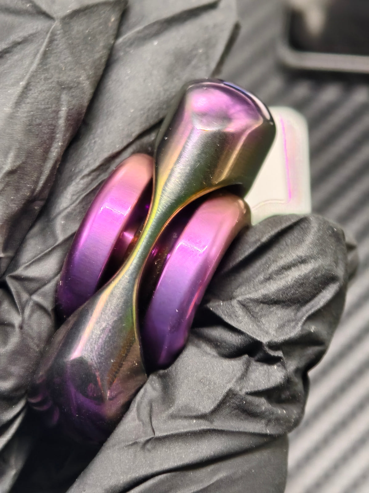 Origin Point Tungsten Color-Anodized Polished
