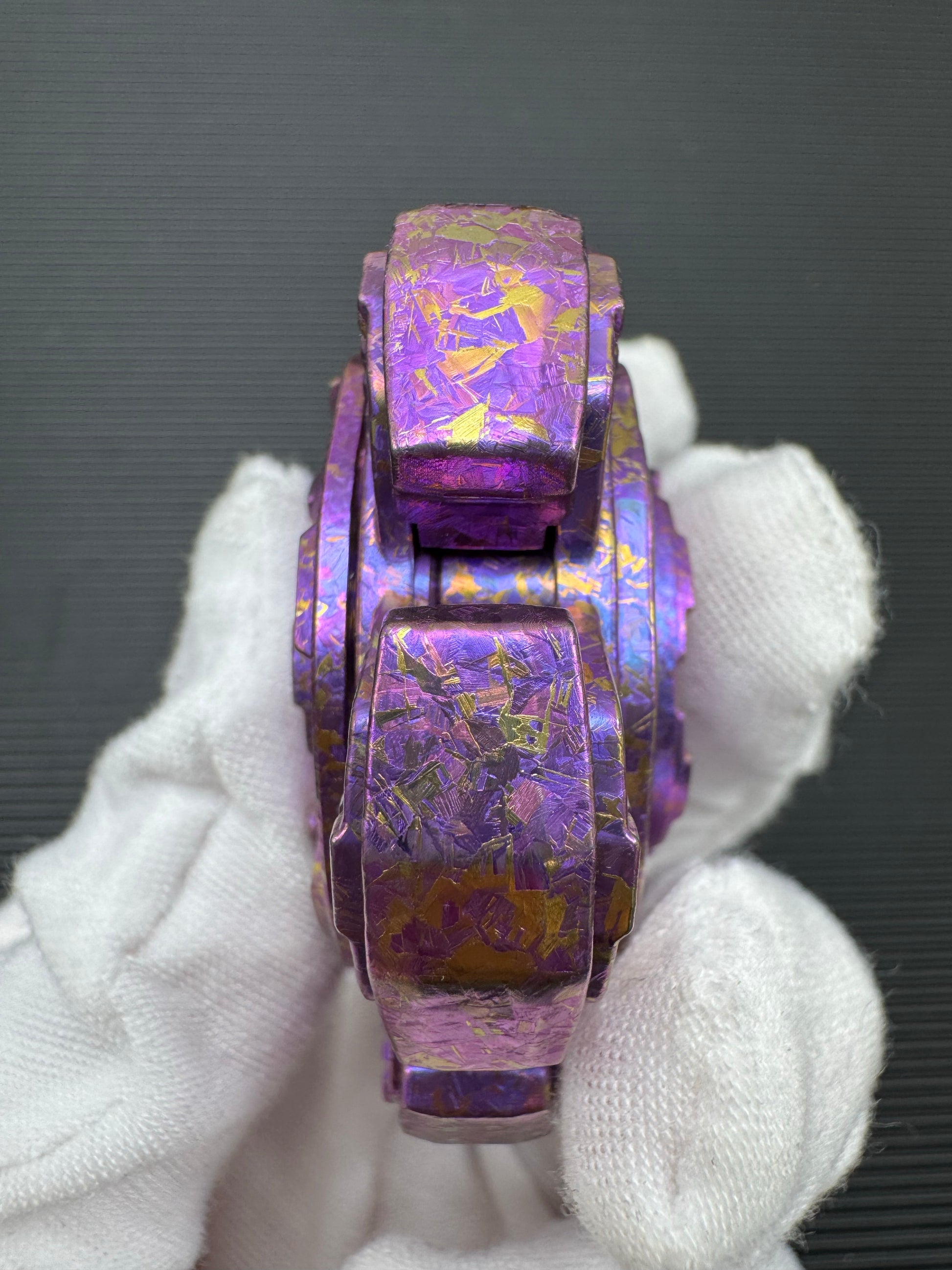 Detonator Bearing Cap Crystallized Titanium