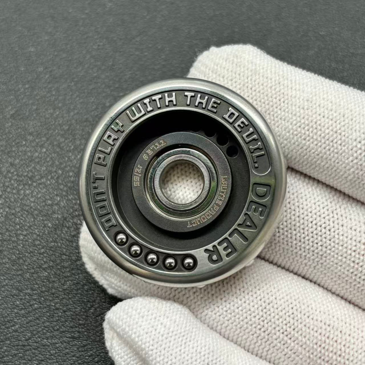Dealer Button Stainless Steel