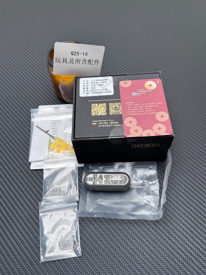 Lucky Draw Zirconium Stainless Steel