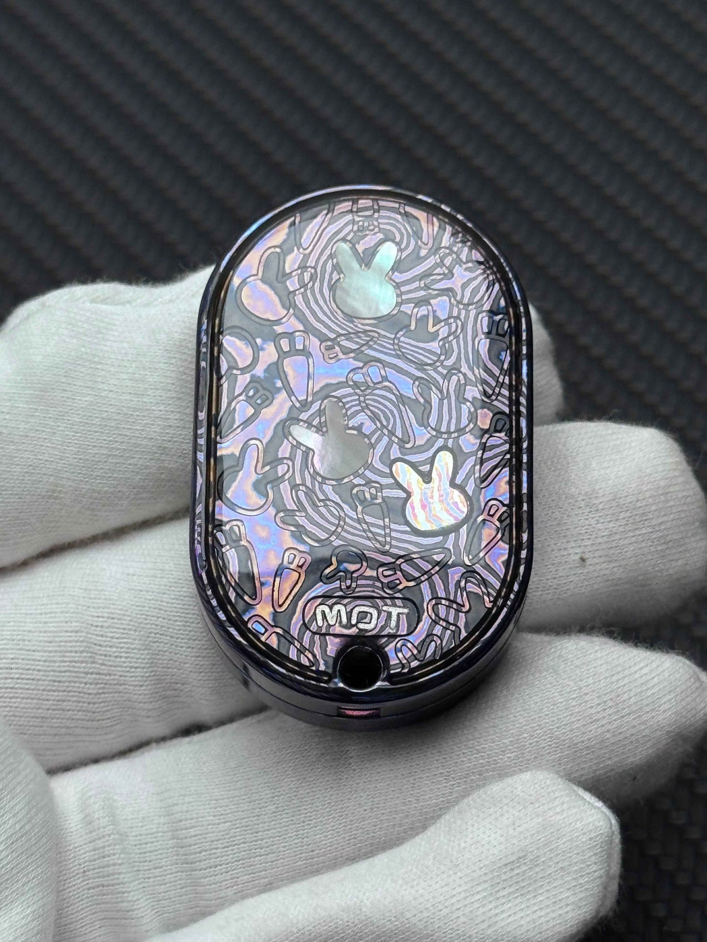 MOT Grumpy Rabbit Rhythm Zircuti Resin-Sealed