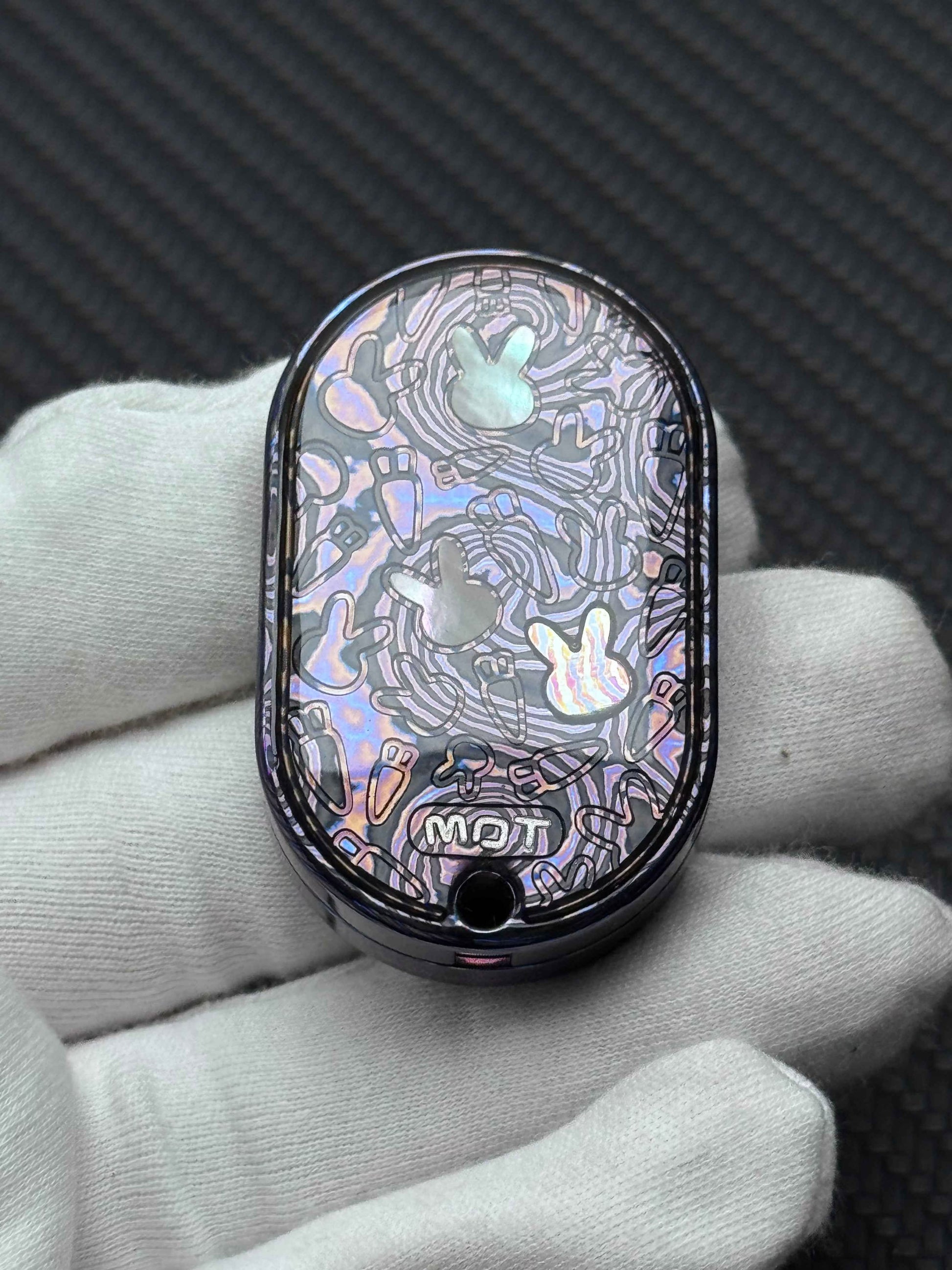 MOT Grumpy Rabbit Rhythm Zircuti Resin-Sealed