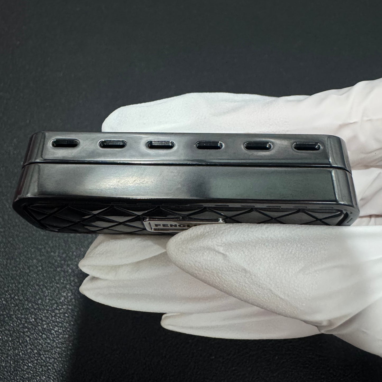 Feng Ling Zirconium Color-Anodized Polished