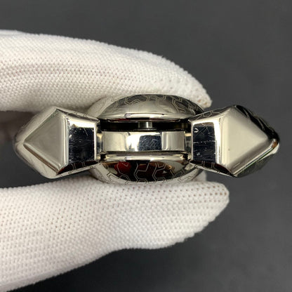 Feather Titanium Engraved