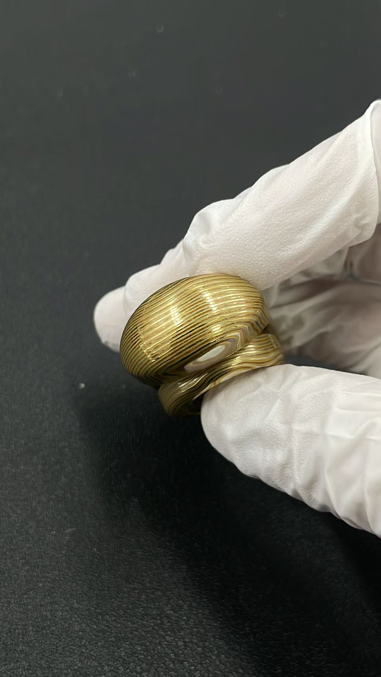 Origin Point Copper Mokume