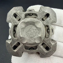 Mortise and Tenon Crystallized Titanium