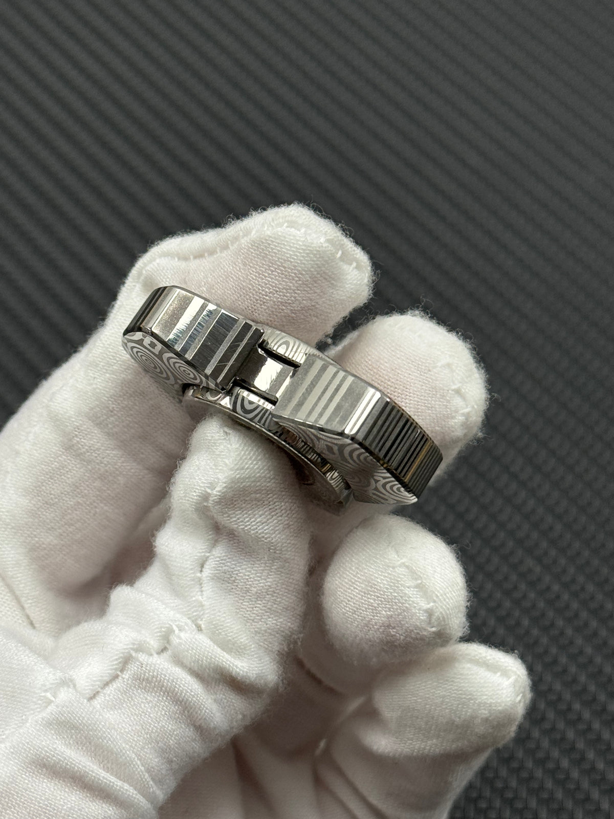 Gentle Breeze Bearing Cap Damasteel