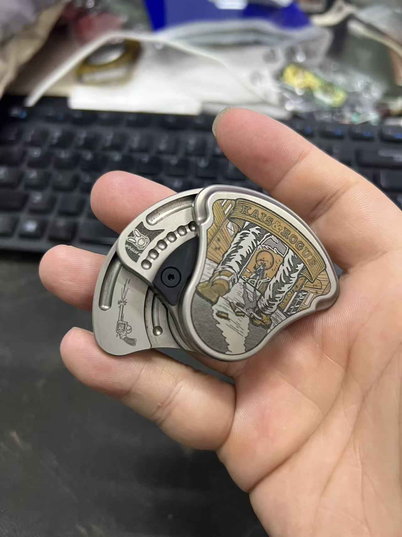 Western Cowboy Titanium