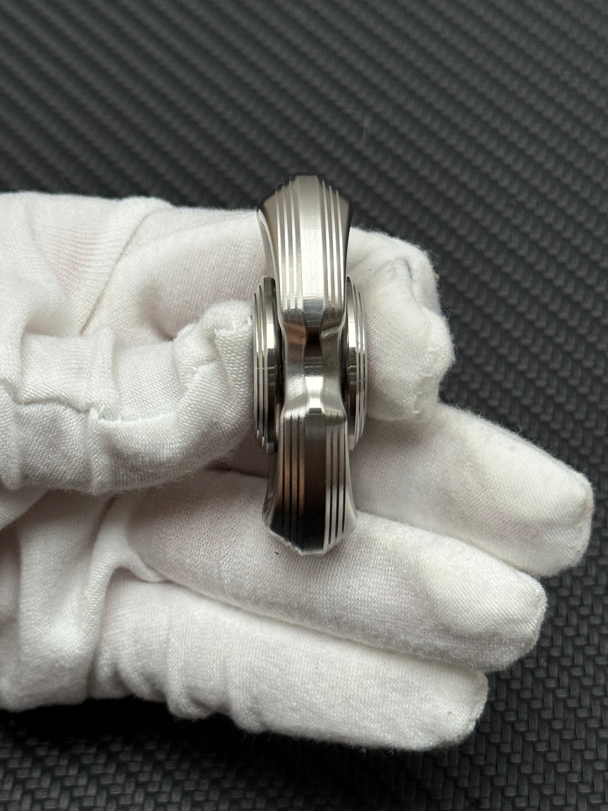 Obsidian Crystalized Stainless Steel