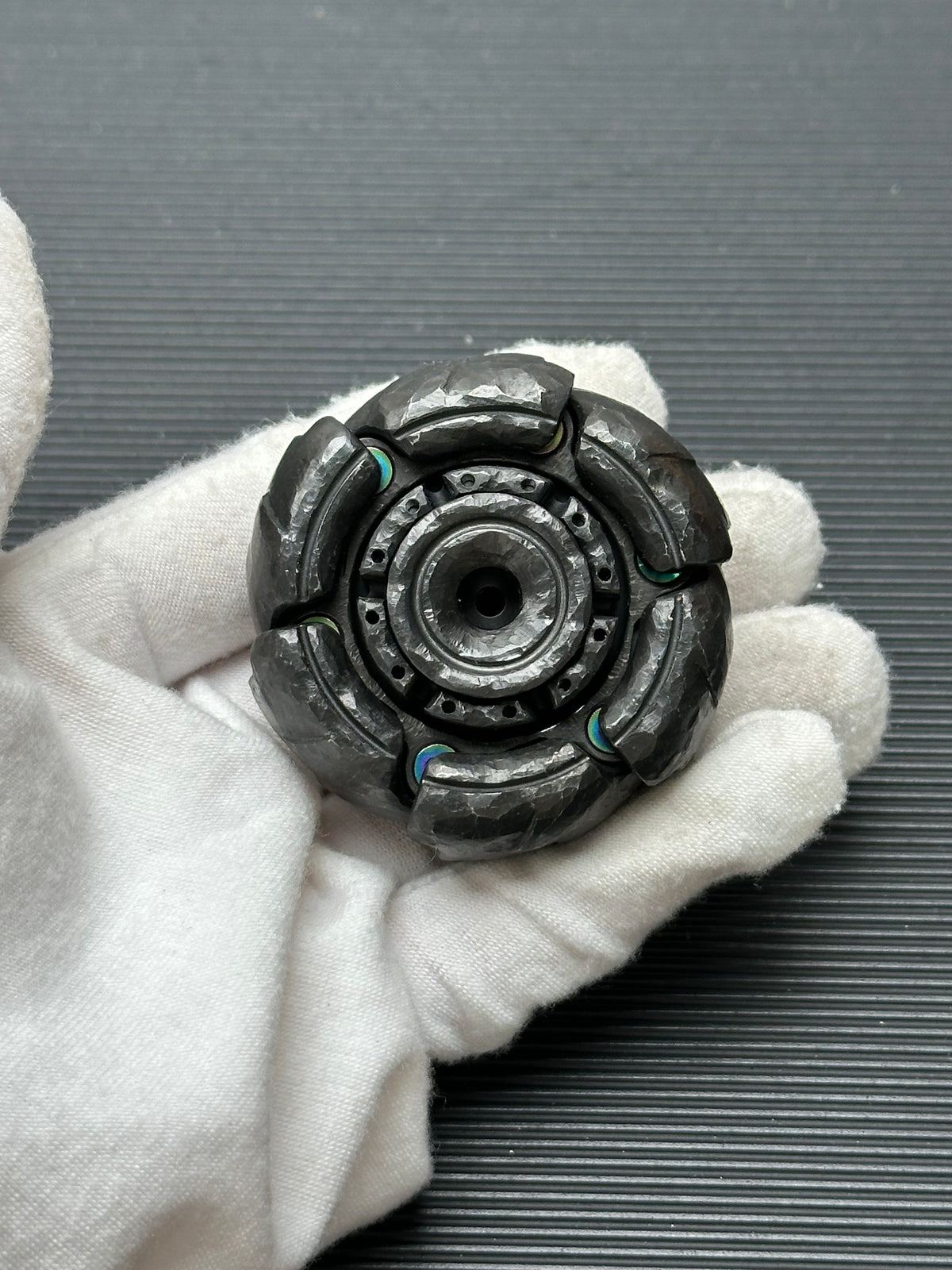 Pillbug Shell Opening Zirconium Stone Textured