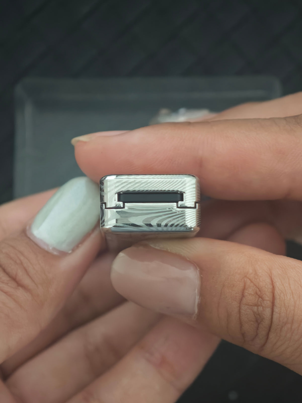 Dorae Damasteel Resin-Sealed