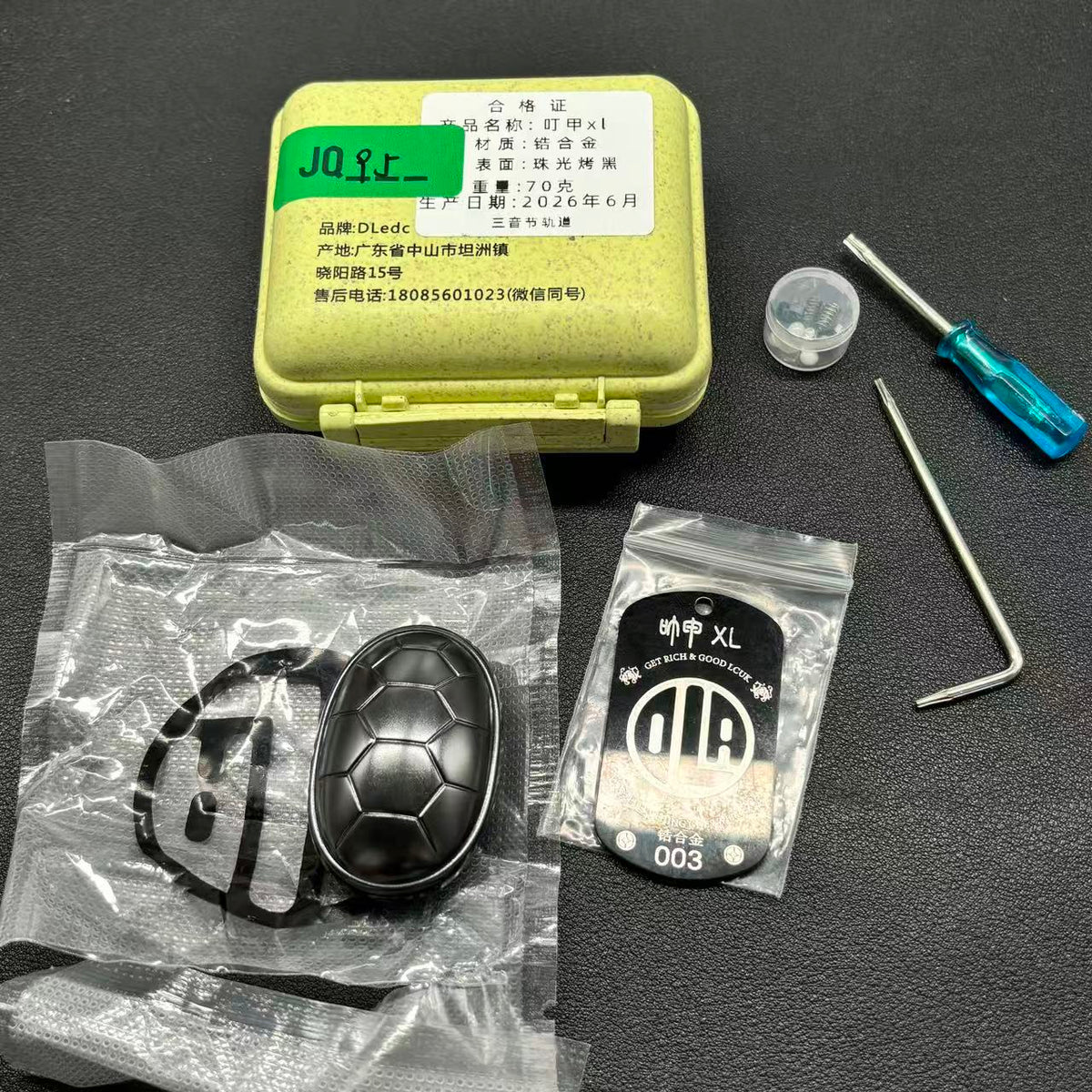 Jingle Beetle Zirconium Color-Anodized